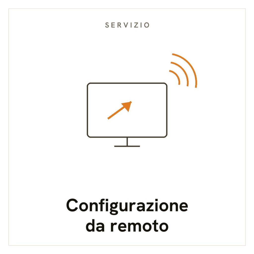 Configurazione da remoto – servizio MINEOMAT